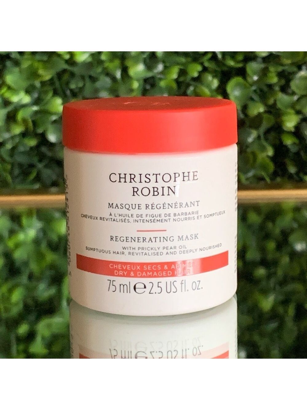 Christophe Robin Regenerating Hair Mask with Prickly Pear Oil | NEW | 75mL